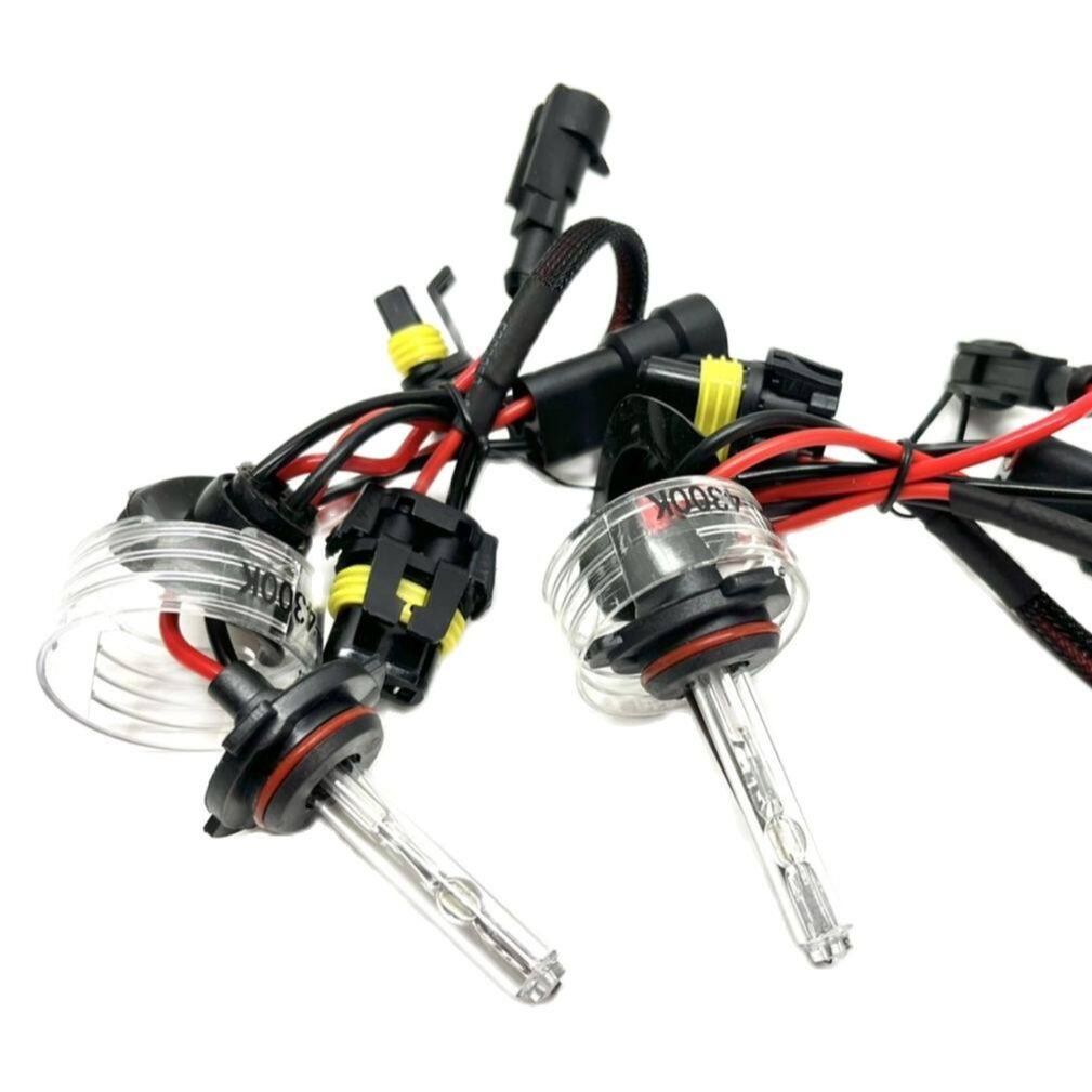 tk_auto  หลอดไฟหน้ารถยนต์ XENON HID เฉพาะหลอด 1คู่ ขั้ว HB4/9006   ค่าสี  3000K  4300K 5000K 6000K 8