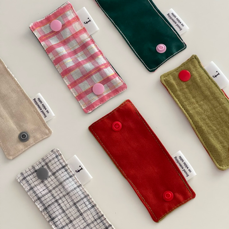fabric cable holder (ที่รัดสาย สายชาร์จ สายหูฟัง)