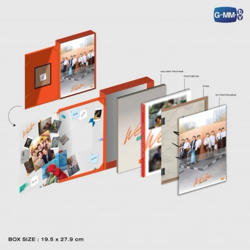 (พร้อมส่ง) DVD BOXSET WE ARE คือเรารักกัน