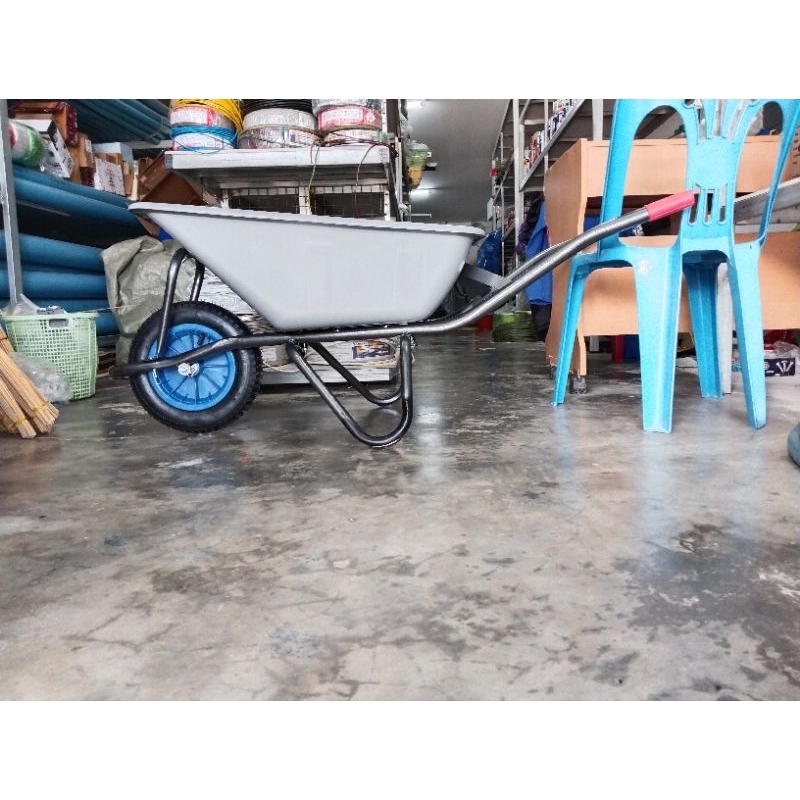 รถเข็นปูน#รถเข็นทราย#กระบะpvc#กระบะพีวีซีใหญ่หนามีเหล็กรองล้อลม/ล้อตัน/(ล้อสุ่มสี)สัง1ออเดอร์ต่อ1คันครับ