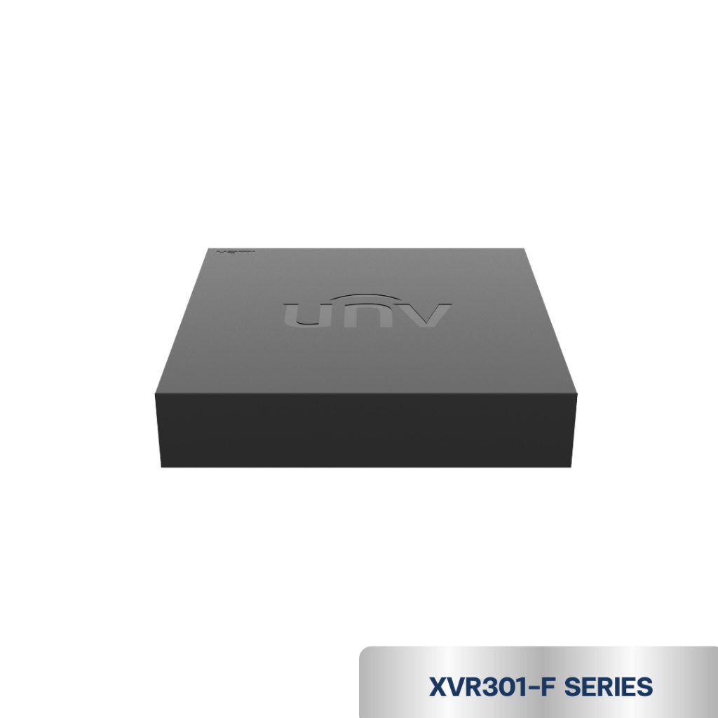 เครื่องบันทึก UNV XVR301-F Series รุ่น UNV XVR301-04F UNV XVR301-08F เครื่องบันทึกกล้อง CCTV DVR 4/8 ช่อง รับประกัน 3 ปี