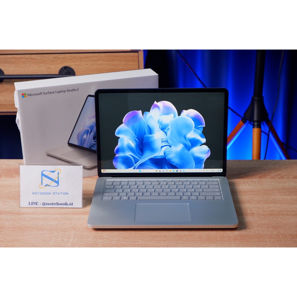 (สินค้ามือ1)MICROSOFT SURFACE LAPTOP STUDIO2 I7-13700H การ์ดจอแยกRTX4050(6GB) Ram16 SSD512GB จอ14.4 