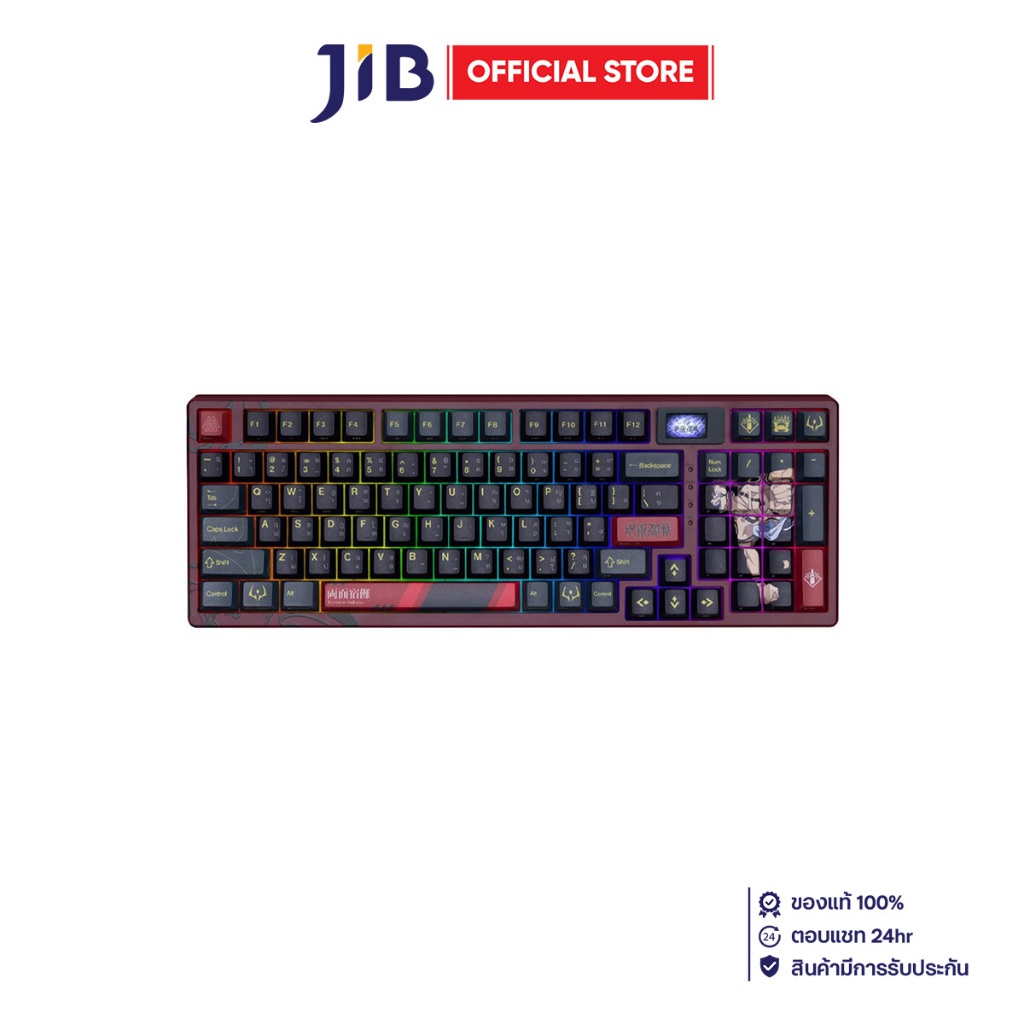 KEYBOARD (คีย์บอร์ด) EGA SUKUNA SKN-K1 (LINEAR SWITCH - TACTILE SWITCH RGB EN/TH)