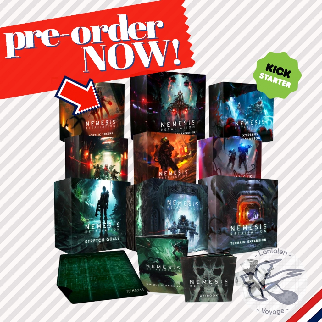 [Pre-Order] Nemesis Retaliation - Core pledge (Special Edition) / Military Pledge / Veteran Pledge [