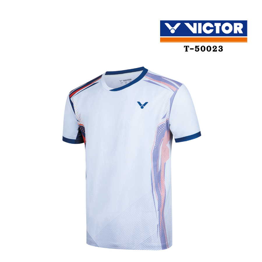 VICTOR เสื้อกีฬาแบดมินตัน แขนสั้น รุ่น T-50023