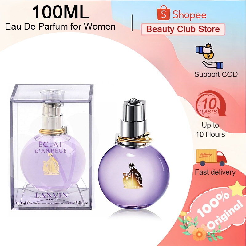 📌EXP.2027-12 แท้ 100% Lanvin Eclat D'Arpege EDP 100ml น้ำหอมผู้หญิง น้ำหอมลองแวง น้ำหอม Lanvin สีม่ว