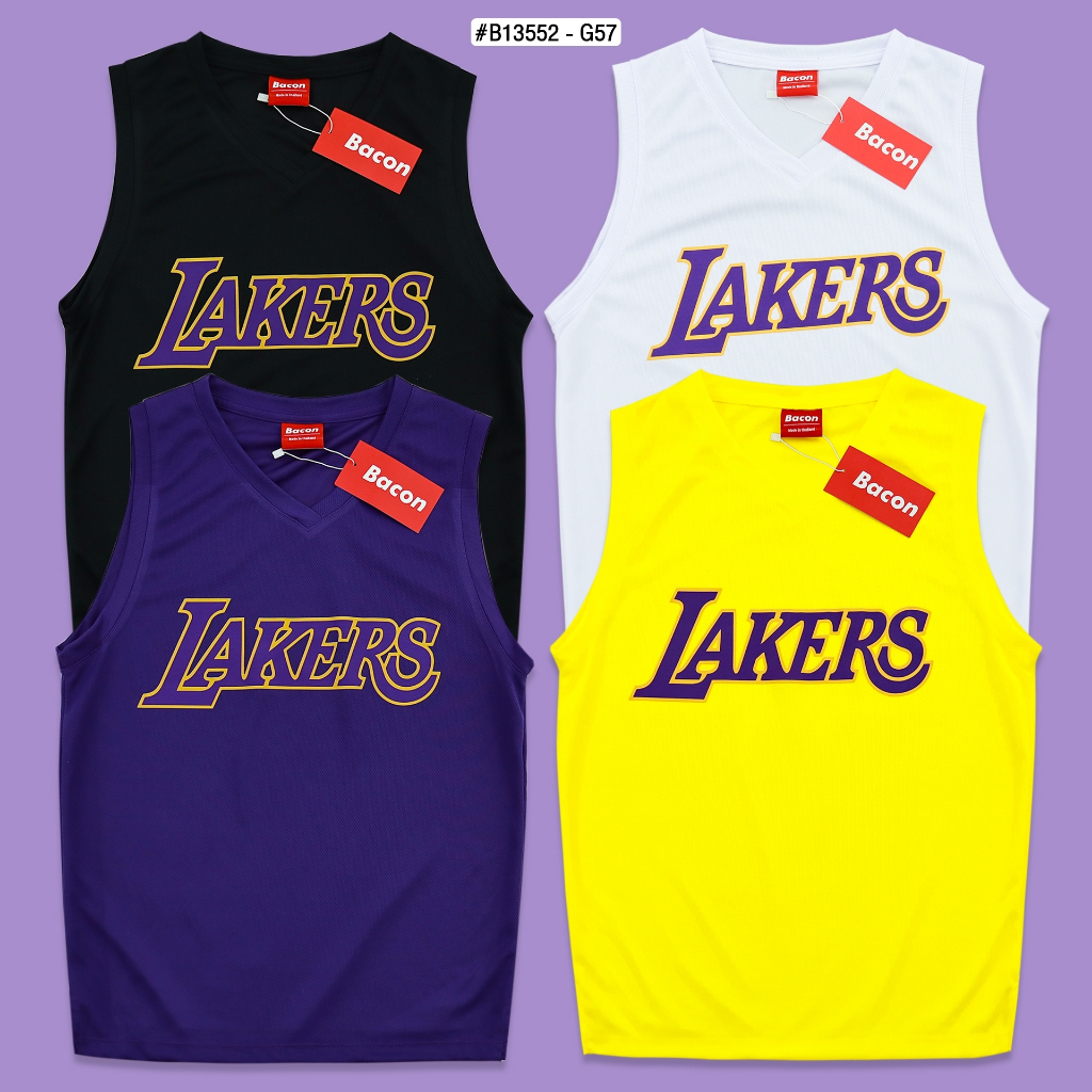 (ส่งจากไทย🇹🇭) เสื้อบาส Freesize | LAKERS col.2