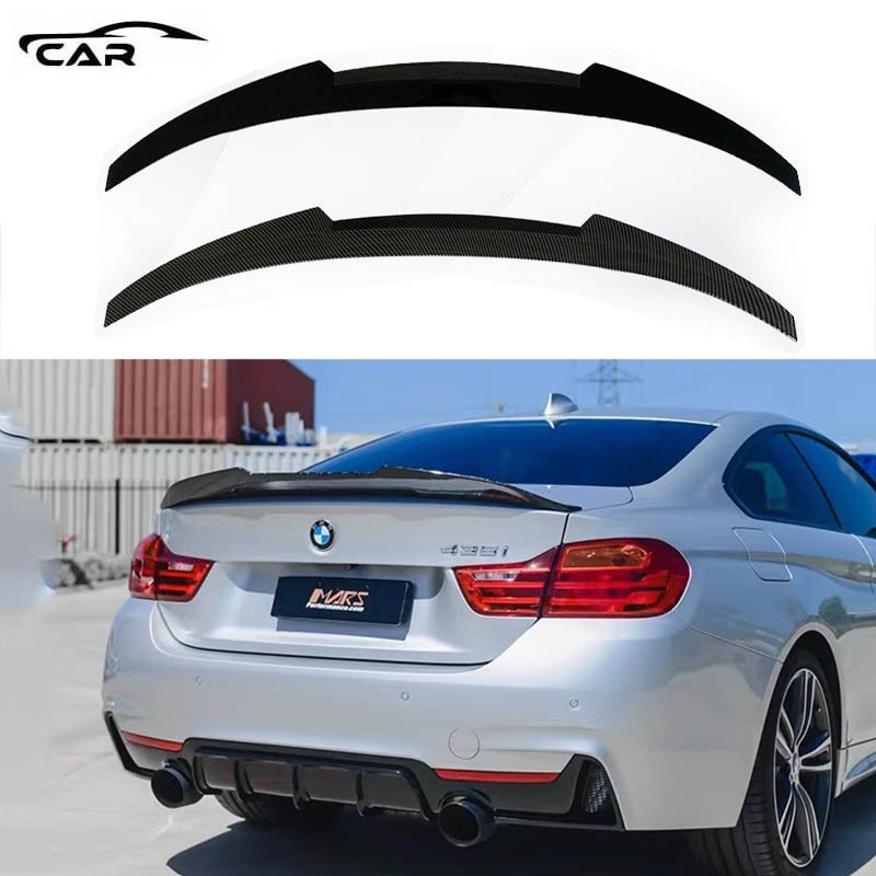 【 พร้อมส่งในไทย】BMW F32/F33/F36 M4 (2014-2020) ปีกสปอยเลอร์ spoiler สปอยเลอร์ การติดตั้งแบบไม่สูญเสี