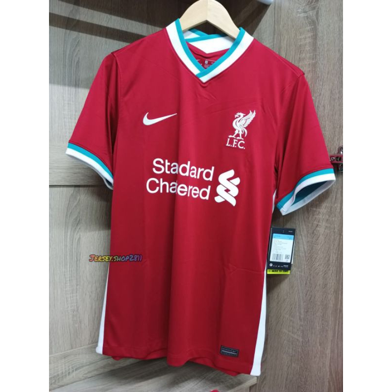 เสื้อฟุตบอลแท้ ทีมลิเวอร์พลู 🔴 ชุดเหย้า ปี 2020/21 เสื้อลิเวอร์พูล NIKE Liverpool