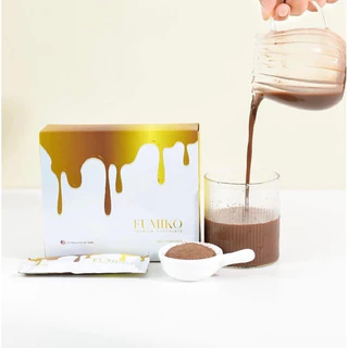 [ Fumiko] Hotcha dark chocolate โกโก้นำเข้าจากประเทศมาเลเซีย กล่อง 10 ซอง [พร้องส่ง] แท้เท่านั้น +ของแถม