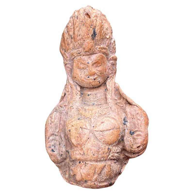 พระสีขี พระเลี่ยง ลำพูน เนื้อดิน