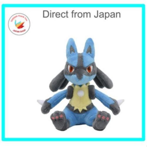 【Direct from Japan】Pokémon Center Original Plush Toy Pokémon fit LUCARIO Japan New