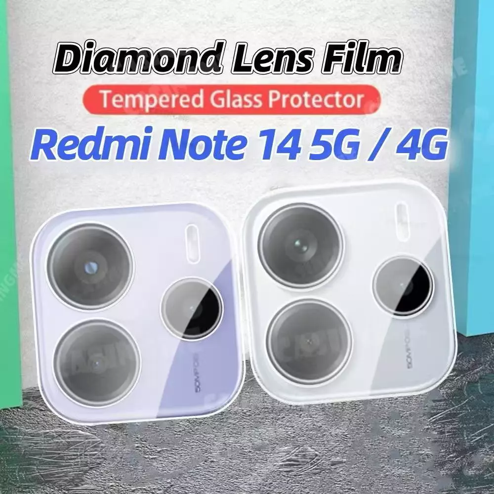 ฟิล์มกระจก เลนส์กล้อง 3D สําหรับ Xiamo Redmi Note 14 Pro Plus ตรงรุ่น เสี่ยวมี่ เรดมี่ Note14