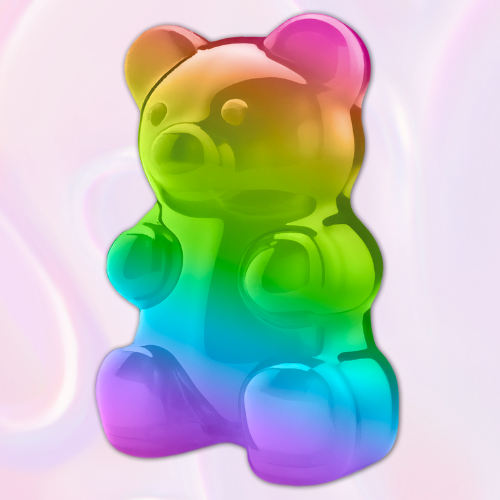 ตัวรีดติดเสื้อ(159)  F. 316 Gummy Bears   รีดง่ายรีดติดทุกผ้า - รูปที่ 4