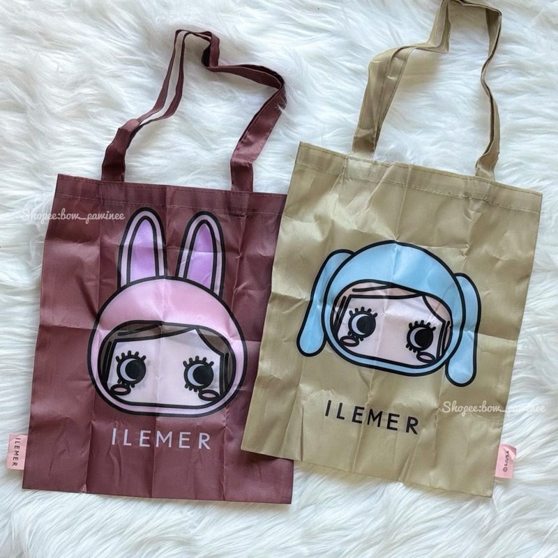 [📌เก็บโค้ดส่วนลดก่อนนะคะ] ถุงช้อปปิ้ง ilemer กาชาปอง ใส่ของจุกจิก ของแท้ 💯 จากช็อปญี่ปุ่น🇯🇵