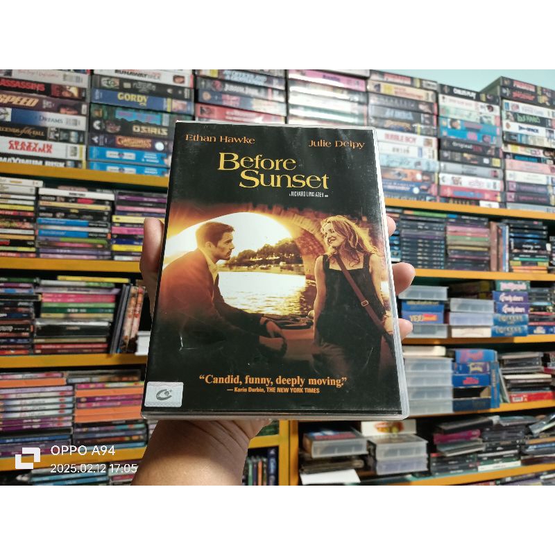 DVD ภาพยนตร์ Before Sunset ตะวันไม่สิ้นแสง แรงรักไม่จาง ( บรรยายไทย/เสียงภาษาอังกฤษ )