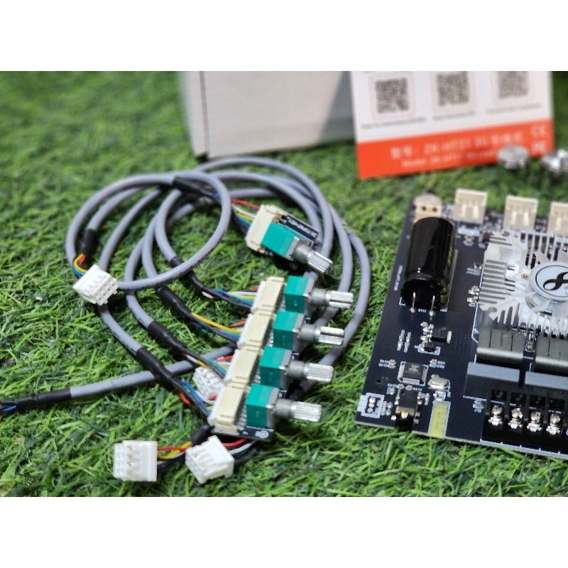 ZK-HT21 3G +APP (ย้ายวอลุ่ม) **ของแท้** 2.1ch 160w+160w+220w แอมป์จิ๋ว dc 15-36v (ht21 3g ย้ายวอ)