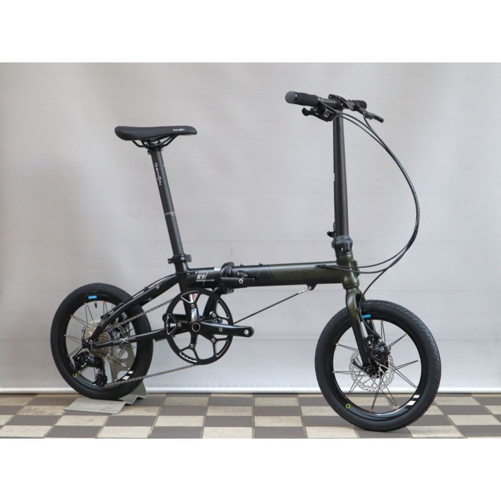 *ผ่อนได้ คอยน์คืน* DAHON K9X จักรยานพับได้ ล้อ16" ดิสเบรก 9.5 กก. 9 สปีด บันไดปลดเร็ว MKS UX-D OneSi