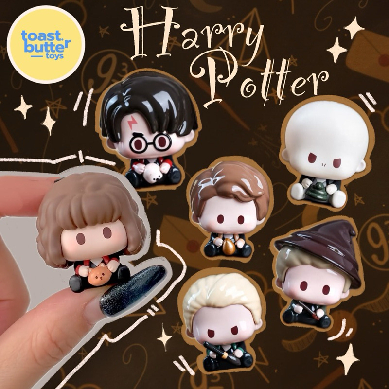 (พร้อมส่ง/สุ่ม : รอขึ้นไลฟ์ลด100.- ) โมเดลบีน Harry Potter