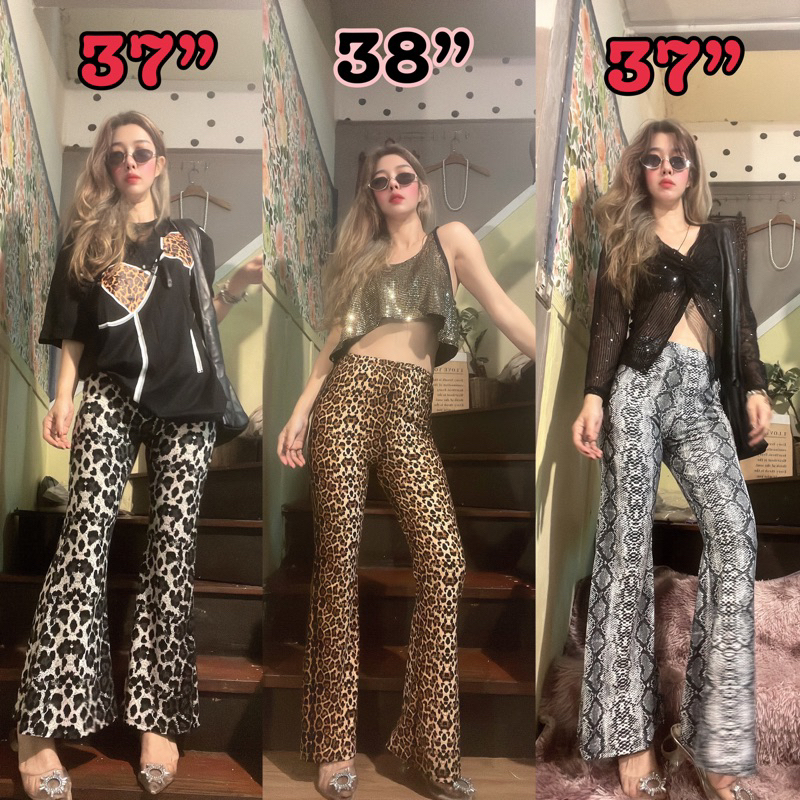 พร้อมส่ง🇹🇭ขาม้าผ้ายืด สเปนเนท น้ำหนักเบา ยืดเยอะค่า