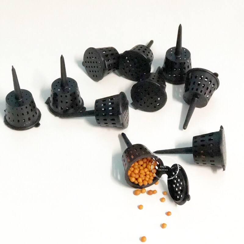 ตะกร้าใส่ปุ๋ยตะกร้อใส่ปุ๋ยขนาด3cm