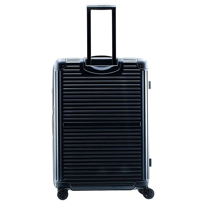 CAGGIONI กระเป๋าเดินทางล้อลาก มีมุมกันกระแทก รุ่นเวอร์ติโก (VERTIGO : N19081) วัสดุ PC ทนทาน/ มีซิปขยาย : สีดำ - รูปที่ 3