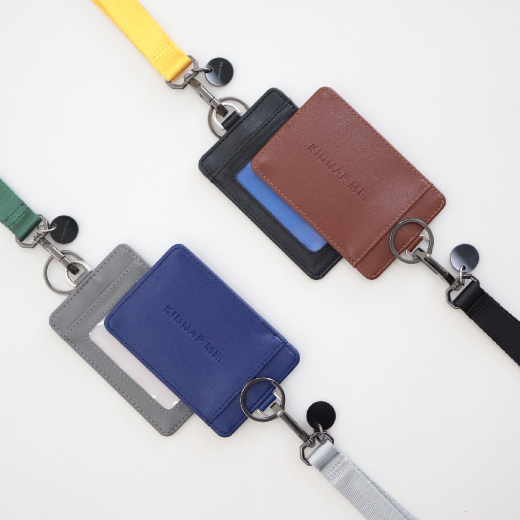 ซองหนังใส่บัตรพนักงาน ซองใส่บัตรแบบหนัง(ไม่รวมสาย) CARD HOLDER KIDNAP ME.