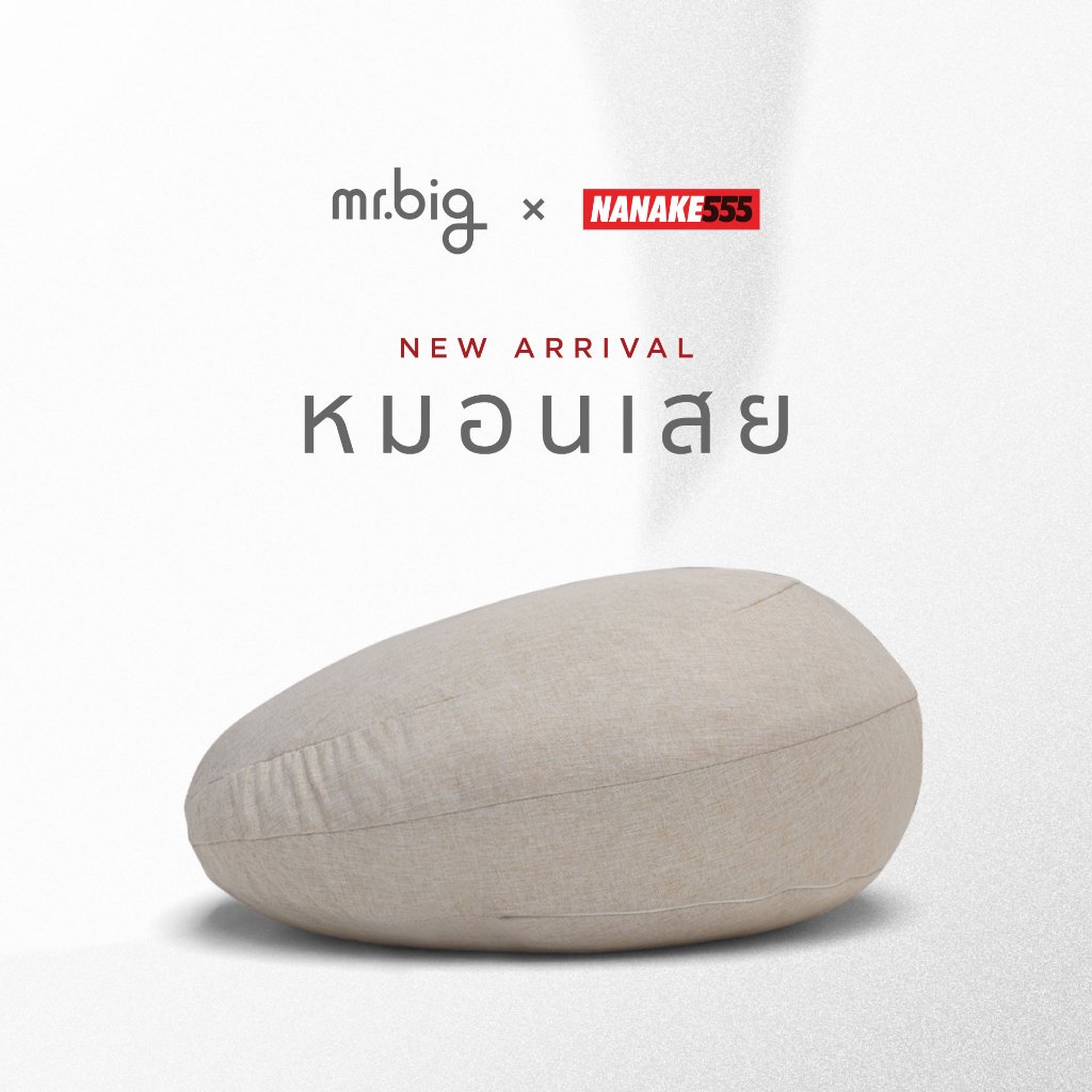 หมอนเสย™ จาก mr.big x NANAKE555 หมอนสำหรับคู่รัก ออกแบบโดยนักกายภาพบำบัด