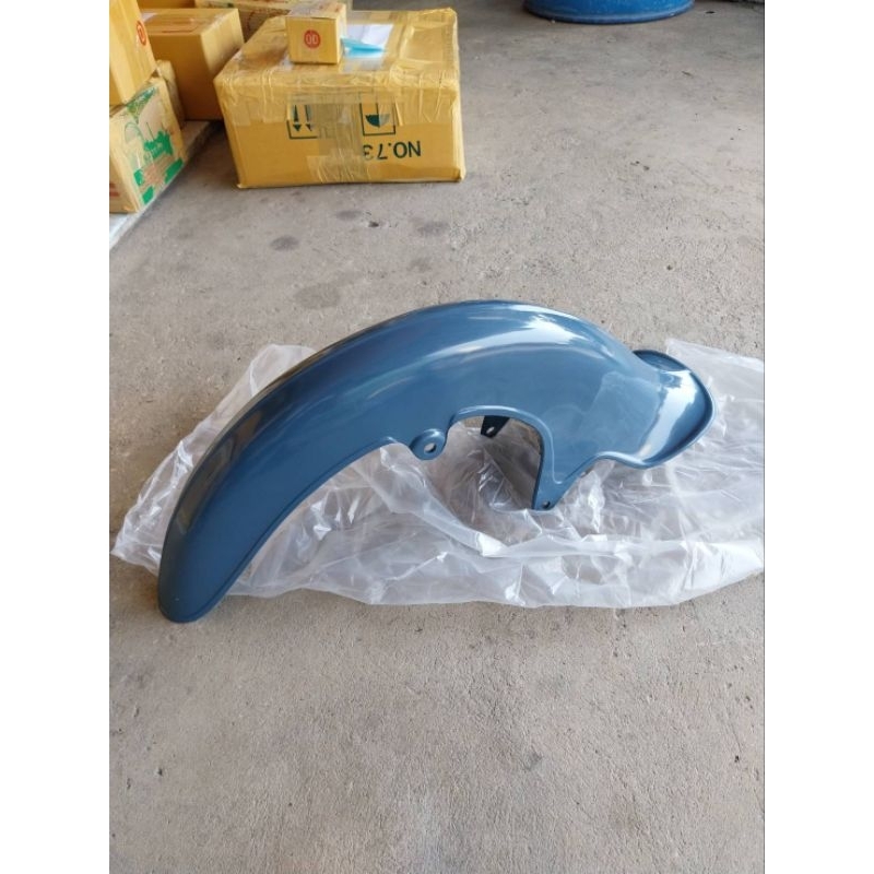 บังโคลนหน้า C100 C102 C105 สีน้ำเงิน