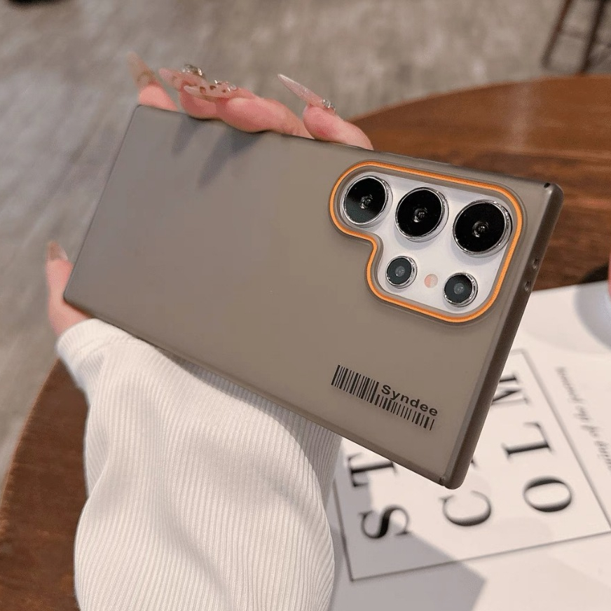 Case S25ultra S24ultra เคส ผิวด้าน กันกล้อง สำหรับ Samsung A55 A06 A16 A26 A36 A56 S25 S24 S23 Ultra FE Plus เคสโทรศัพท์