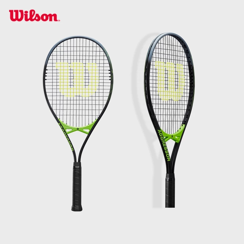 WILSON Aggressor ไม้เทนนิส Pre-strung (ไม้ขึ้นเอ็นแล้ว) WR147610U2 Official Store