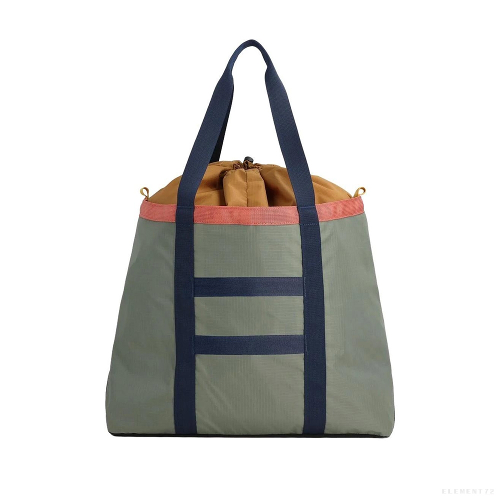 Topo Designs กระเป๋าสะพายข้าง รุ่น MOUNTAIN UTILITY TOTE BONE WHITE/BEETLE