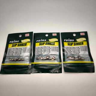 Reins Slip Sinker Tungsten / ตะกั่วตกปลา ตะกั๋วทังสเตน ตกปลา…
