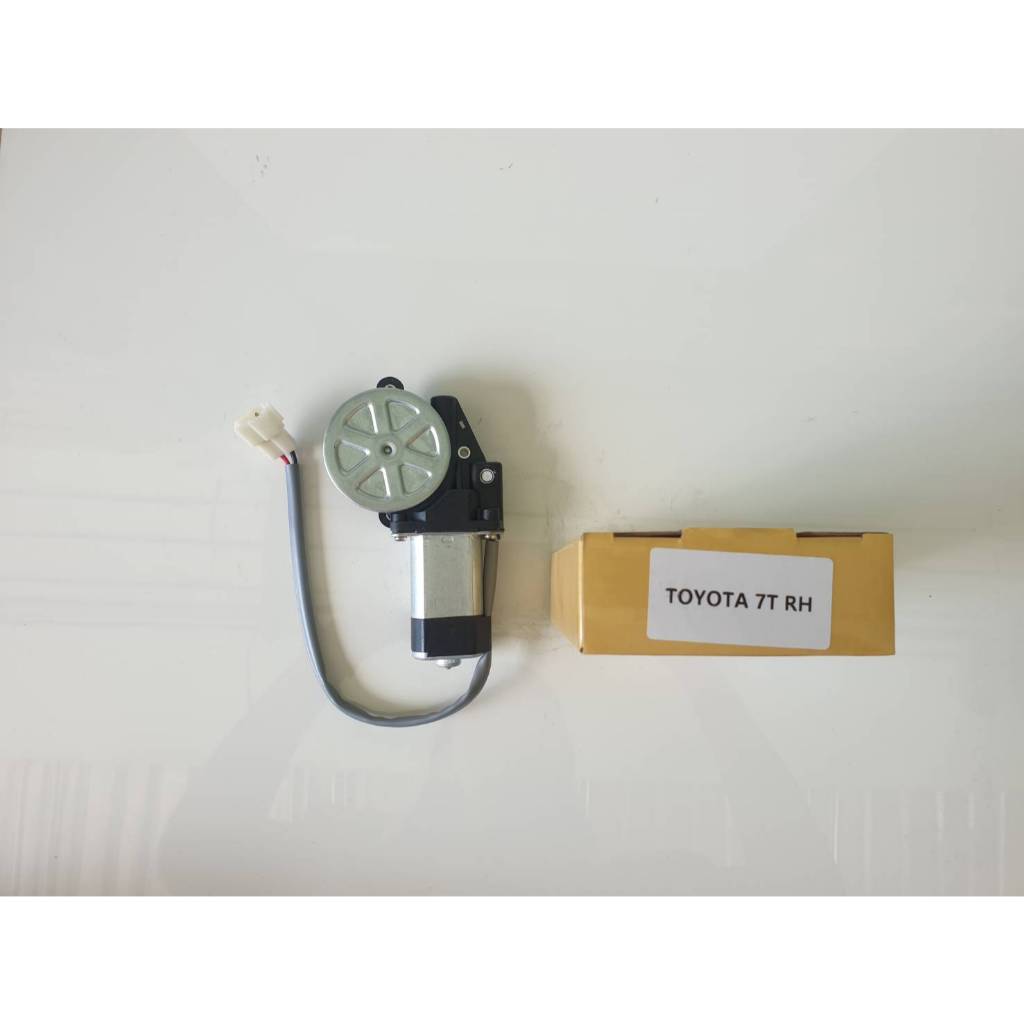 มอเตอร์เฟืองยกกระจกไฟฟ้า TOYOTA TIGER ,D4D, MAZDA ,ไฟเตอร์ ,LH112, MTX, VIOS, ทั่วไป 12V 7เฟือง ข้างRH(ขวา) ไต้หวัน ราคา