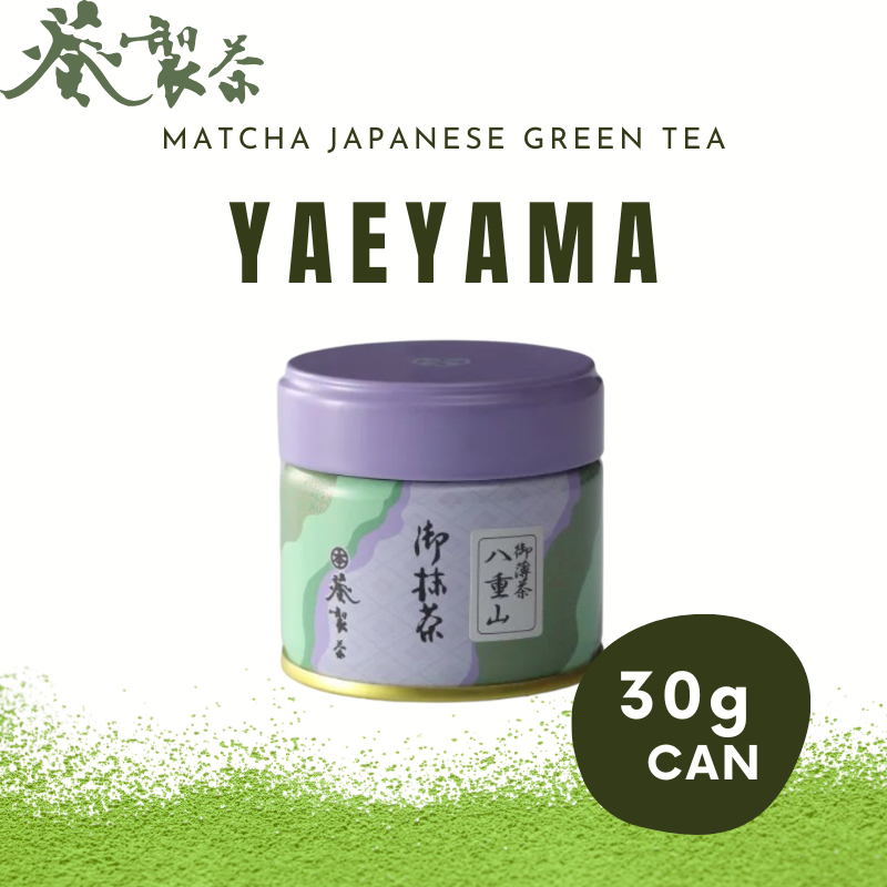 AOI SEICHA Matcha Yaeyama 30g Can Japanese Matcha Powdered