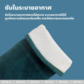 allgen ถุงมือป้องกันสัตว์กัด ถุงมือหนัง แบบหนาพิเศษ สําหรับ สุนัข แมว