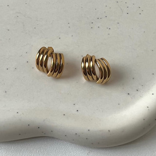 (ส่งได้ 14 เมย) Adore- Ally gold earring