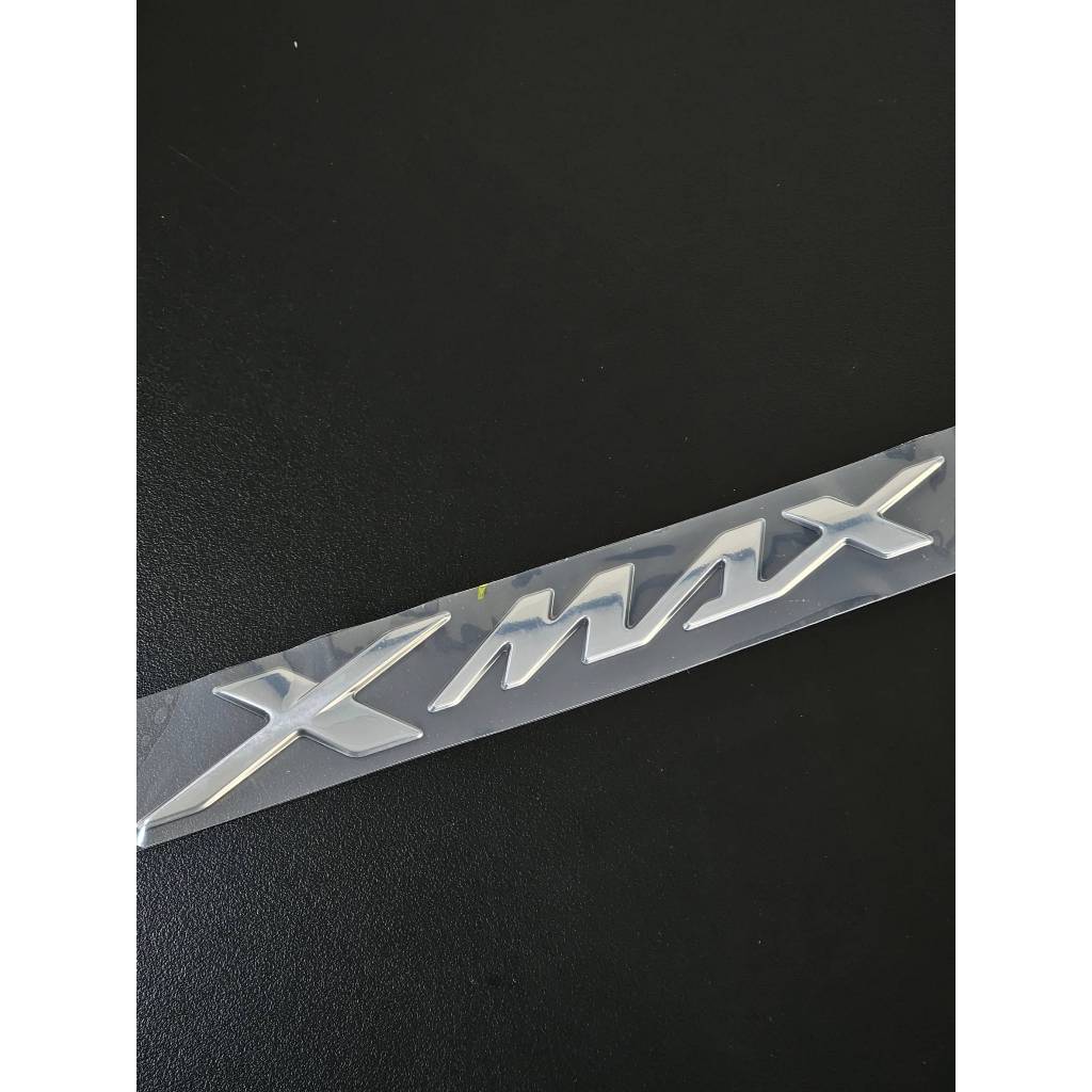 โลโก้ XMAX สีเงิน รุ่น Xmax 300 ปี 2017 -2020