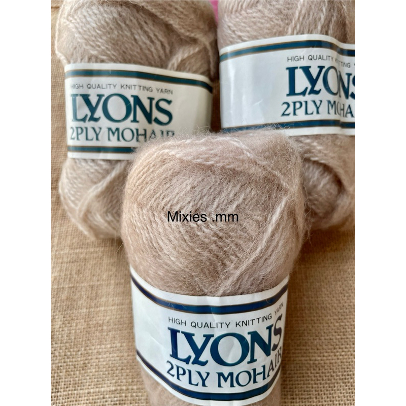 ไหมพรม 🇯🇵ไหมmohair ผสมอคริลิค2ply
