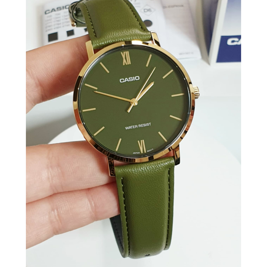 casio ของแท้ประกันศูนย์ นาฬิกาคาสิโอ ผู้ชาย รุ่น MTP-VT01L MTP-VT01GL / Smile168 ขายแต่ของแท้ ประกันศูนย์cmg/c-thong
