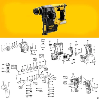 DEWALT DCH273 อะไหล่ PART / 1