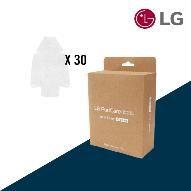 แผ่นกรองอากาศ LG พาร์ท ADQ75797708 FILTER ASSEMBLY (1 กล่องมี 30 ชิ้น) แผ่นฟอกอากาศ สำหรับ LG PuriCa