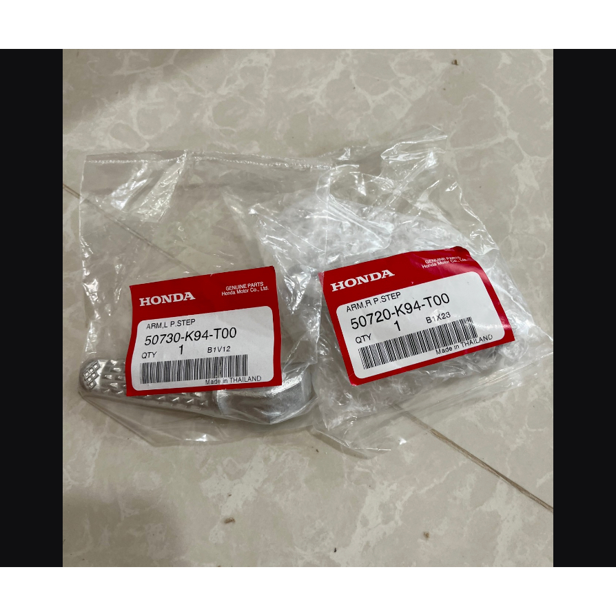 แกนพักเท้าหลังด้านซ้าย แกนพักเท้าหลังด้านขวา CB650R CBR650R CB150R CB300R 50720-K94-T00 50730-K94-T00