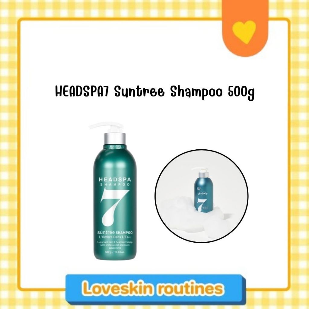 🌈ของแท้พร้อมส่ง🌈 HEADSPA7 Suntree Shampoo 500g