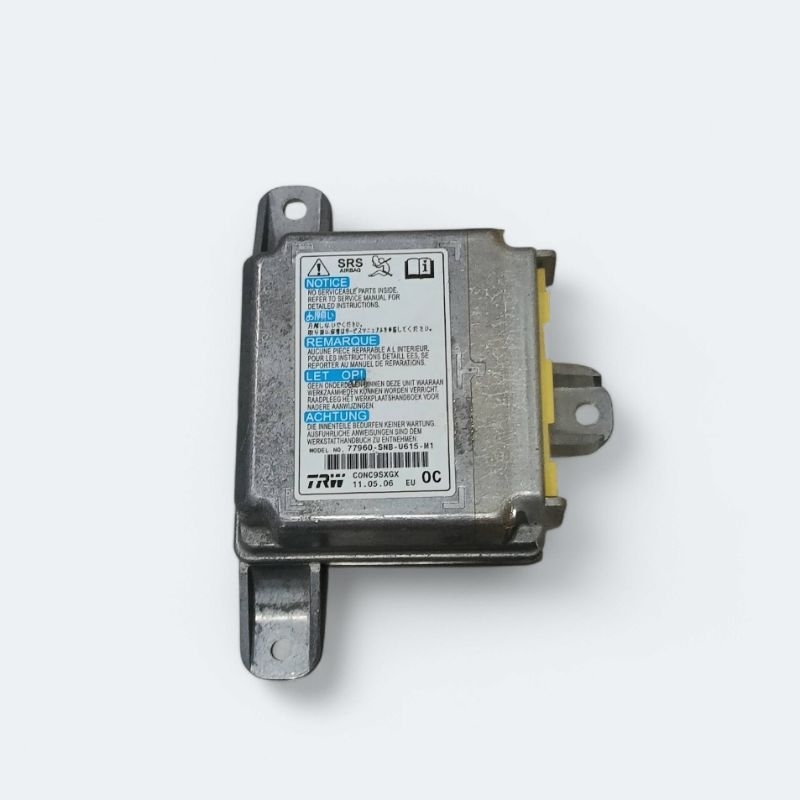กล่องควบคุมถุงลมนิรภัย Honda Civic FD  ( MODEL NO; 77960-SNB-U615-M1 )กล่องควบคุมแอร์แบคHonda Civic 