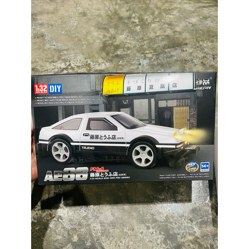 รถทามิย่า รถ mini4wd. รุ่น AE86 JIEPIN MODEL