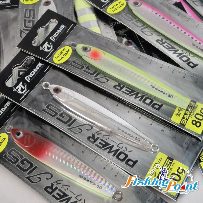 เหยื่อจิ๊กกิ้ง Pioneer Shimmer ขนาด 60g/80g
