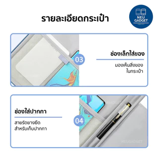 [มีหลายช่อง+กันน้ำ❗️]กระเป๋าสำหรับไอแพด Air6 Air5 Gen10 Gen9 Pro12.9 Air4 Pro11 เคสสำหรับไอแพด กระเป๋าสำหรับiPad tablet