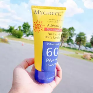 กันแดดมายช้อยส์ MYCHOICE Advance Sun Block SPF 60 PA+++ 150g.