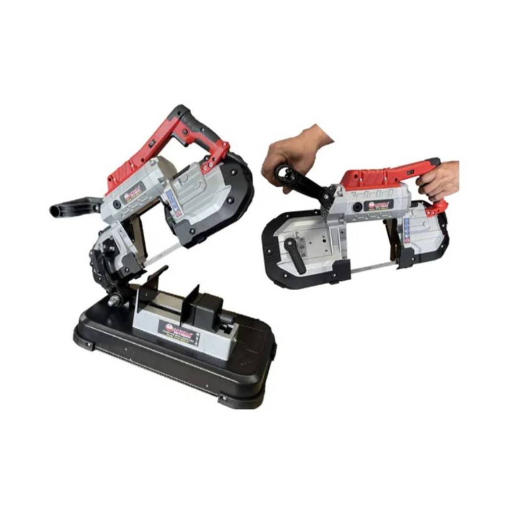 เครื่องเลื่อยสายพานมือถือ/ตั้งโต๊ะ 5" 1200W/220V ยี่ห้อ OKURA D-OK-MBS127